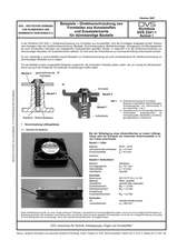 Direct screwing into mouldings made of plastics