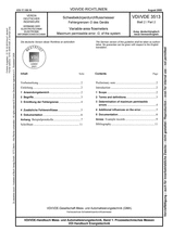 Schwebekörperdurchflussmesser - Fehlergrenzen G des Geräts