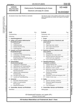 Electronic anti-sway for cranes
