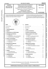 Messen von Ammoniak in der Außenluft - Probenahme mit beschichteten Diffusionsabscheidern (Denudern) - Fotometrische oder ionenchromatografische Analyse