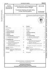 Funktionskontrolle und Ertragsbewertung bei solarthermischen Anlagen