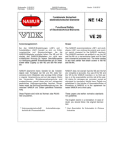 Funktionale Sicherheit elektrotechnischer Elemente
