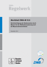 Berücksichtigung der Bodenerosion durch Wasser bei der Maßnahmenplanung nach EG-Wasserrahmenrichtlinie