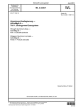 Wrought aluminium alloys - AlZn4Mg0,8 - Extrudet-products