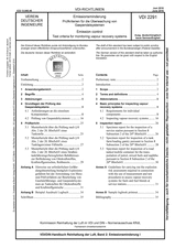 Emissionsminderung - Prüfkriterien für die Überwachung von Gaspendelsystemen