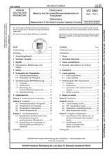 Olfaktometrie - Messung des Geruchsstoffemissionspotenzials von Flüssigkeiten