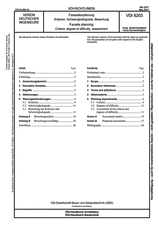 Fassadenplanung - Kriterien, Schwierigkeitsgrade, Bewertung