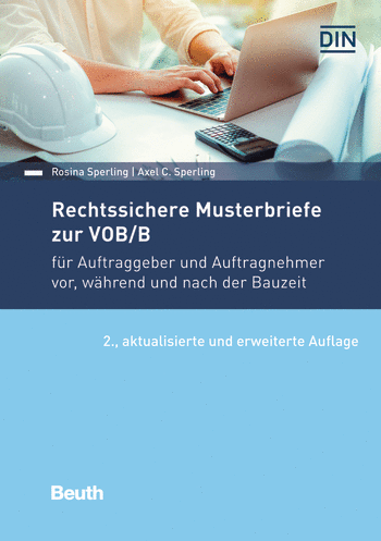 Produktabbildung:Rechtssichere Musterbriefe zur VOB/B