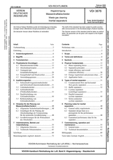 Abgasreinigung - Massenkraftabscheider