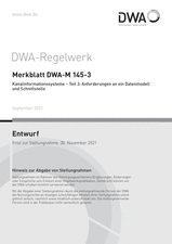 Kanalinformationssysteme - Teil 3: Anforderungen an ein Datenmodell und Schnittstelle