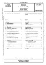 Sanitärtechnik - Sanitärräume - Gesundheitswesen und Pflege