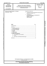 Building Information Modeling - Informationsaustauschanforderungen - Gebäudeautomation