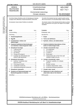 Umweltmeteorologie - Klimaindikatoren