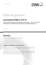 Statische Berechnung von Entwässerungsanlagen – Teil 12: Teilsicherheitsbeiwerte für Werkstoffe und daraus hergestellte Bauteile