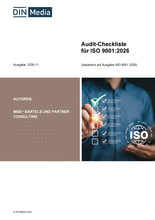 Audit-Checkliste für ISO 9001:2026 WORD / Einzelplatz
