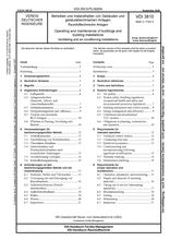 Betreiben und Instandhalten von Gebäuden und gebäudetechnischen Anlagen - Raumlufttechnische Anlagen