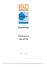 Tanktechnik - Gütesicherung