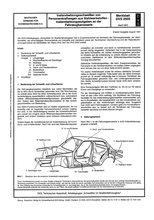 Repair welding of passenger cars made of steel - Tasks of repair at the car body