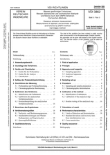 Messen gasförmiger Emissionen - Messen aliphatischer und aromatischer Aldehyde und Ketone nach dem DNPH-Verfahren - Kartuschen-Methode