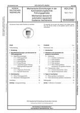 Mechanische Einrichtungen in der Automatisierungstechnik - Führungsgetriebe