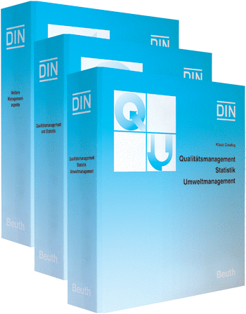 Produktabbildung:  Qualitätsmanagement - Statistik - Umweltmanagement. Teil A, Teil B/C und Teil E