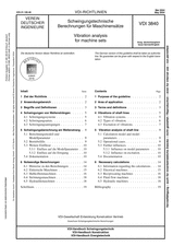 Schwingungstechnische Berechnungen - Berechnungen für Maschinensätze
