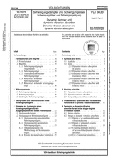 Schwingungsdämpfer und Schwingungstilger - Schwingungstilger und Schwingungstilgung