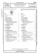 Zuverlässigkeitsmanagement