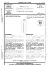 Prüfmittelüberwachung - Prüfanweisung für Höhenmessschrauben