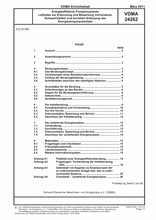 Energy-efficient pump systems - Guide for the detection and evaluation of weak points and the correct capture of the energy savings potential
