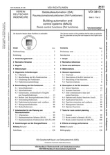Gebäudeautomation (GA) - Raumautomationsfunktionen (RA-Funktionen)