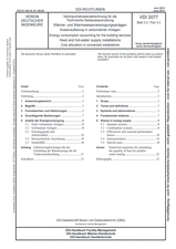 Verbrauchskostenabrechnung für die Technische Gebäudeausrüstung - Wärme- und Warmwasserversorgungsanlagen - Kostenaufteilung in verbundenen Anlagen
