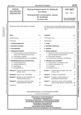 Verbrauchskennwerte für Gebäude - Grundlagen