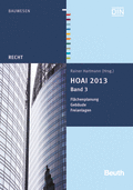 Produktabbildung: HOAI 2013