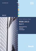 Produktabbildung:HOAI 2013