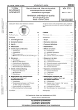 Raumlufttechnik, Raumluftqualität - Branchenspezifische Leitfäden - Abfallbehandlungsanlagen