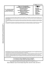 Joining of plastics - Code letters and abbreviations - Welding processes