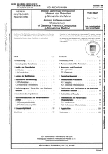 Messen gasförmiger Immissionen; Messen von Phenolen; p-Nitroanilin-Verfahren