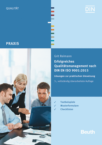 Produktabbildung:Erfolgreiches Qualitätsmanagement nach DIN EN ISO 9001:2015