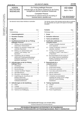 Zur Prüfung befähigte Personen - Anforderungen an die externe Ausbildung für die Prüfung handgeführter elektrisch betriebener Arbeitsmittel