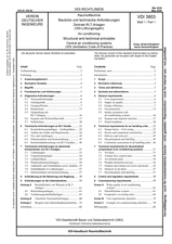 Raumlufttechnik - Bauliche und technische Anforderungen - Zentrale RLT-Anlagen (VDI-Lüftungsregeln)