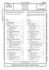 Emissionsminderung - Zementwerke