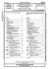 Building Information Modeling - Informationsaustauschanforderungen zu BIM-Anwendungsfällen