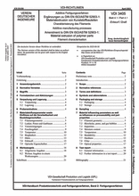 Additive Fertigungsverfahren - Ergänzungen zu DIN EN ISO/ASTM 52903-1: Materialextrusion von Kunststoffbauteilen - Charakterisierung des Filaments