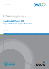 Biogas - Membranspeichersysteme über Behältern