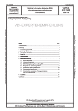 Building Information Modeling (BIM) - Informationsaustauschanforderungen - Fabrikplanung
