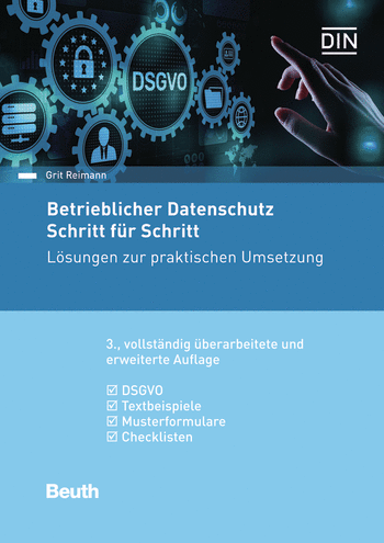 Produktabbildung: Betrieblicher Datenschutz Schritt für Schritt