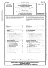 Emissionsminderung - Brandtechnologische Prüfstellen und Batterieprüfstellen - Einrichtungen zur Prüfung des Brandverhaltens und andere Abgas emittierende Prüfstellen