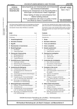 Odour testing of indoor air and emissions from indoor materials - Survey of satisfaction with indoor air quality in homes and offices by means of questionnaires