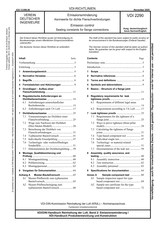 Emissionsminderung - Kennwerte für dichte Flanschverbindungen